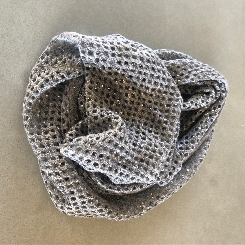 Sparkling Knit Scarf/Wrap